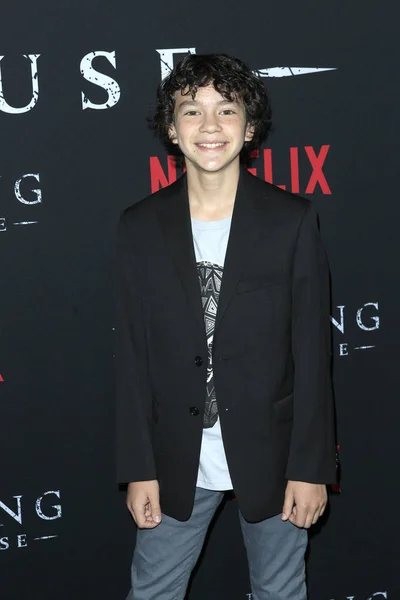 Los Angeles Okt Logan Medina Bei Der Premiere Von Staffel — Stockfoto