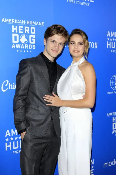 Los Angeles Sep Alex Lange Bailee Madison 2018 Amerykański Humanitarny — Zdjęcie stockowe