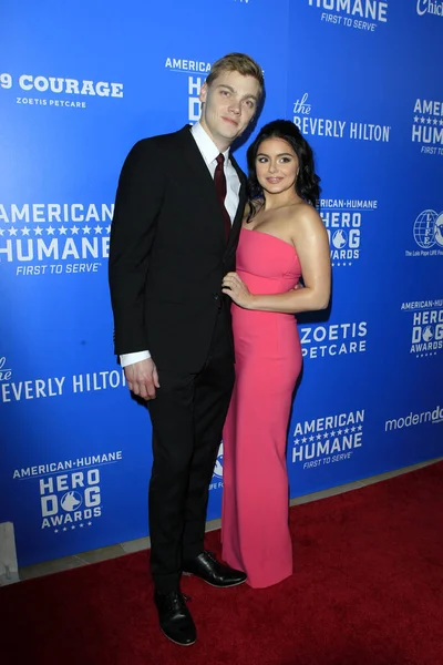 Los Angeles Sep Levi Meaden Ariel Winter 2018 Amerykański Humanitarny — Zdjęcie stockowe