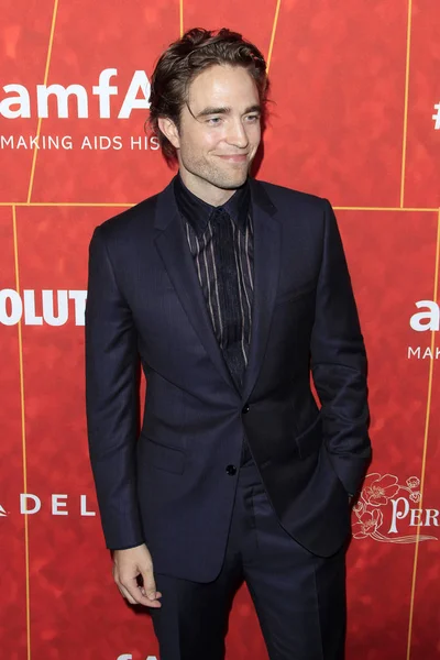 Los Ángeles Octubre Robert Pattinson Gala Inspiración Amfar 2018 Wallis — Foto de Stock