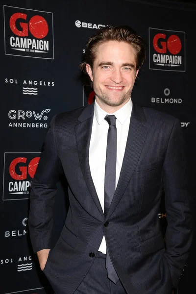 Los Angeles Oct Robert Pattinson Campaign Gala City Market Social — Stock Photo, Image