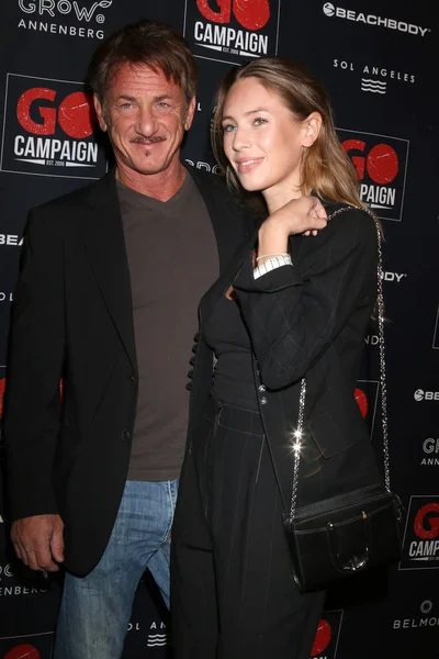 Los Angeles Paź Sean Penn Penn Dylan Gali Kampanii Przejdź — Zdjęcie stockowe