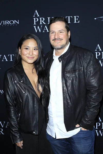 Los Angeles Oct Scott Salinas Bei Der Private War Premiere — Stockfoto