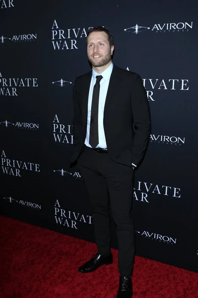 Los Angeles 2018 Matthew Heineman Bei Der Private War Premiere — Stockfoto