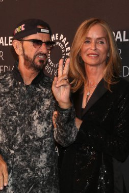 Los Angeles - Ekim 25: Efendim Ringo Starr, Barbara Bach adlı 