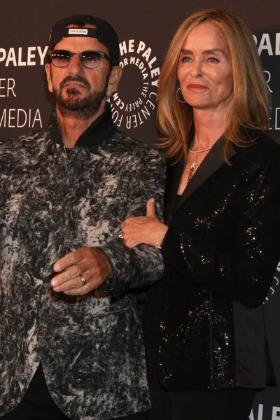Los Angeles Oct Sir Ringo Starr Barbara Bach Paley Honors — Photo
