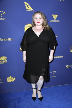 Los Angeles - 24 Ekim: Danielle Macdonald, 7 yıllık Avustralyalı Film Ödülleri Los Angeles, Ca her şeyden stüdyolarında üzerinde 24 Ekim 2018