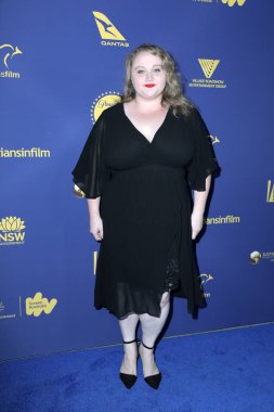 Los Angeles - 24 Ekim: Danielle Macdonald, 7 yıllık Avustralyalı Film Ödülleri Los Angeles, Ca her şeyden stüdyolarında üzerinde 24 Ekim 2018