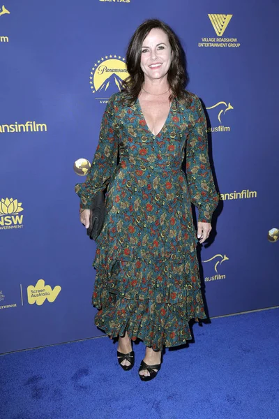 洛杉矶 10月24日 Gia Carides 于2018年10月24日在洛杉矶的第七届澳大利亚电影奖颁奖典礼上获得大奖 — 图库照片