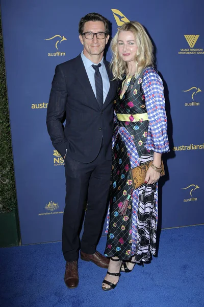 Los Angeles Ottobre Jonathan Lapaglia Ursula Brooks 7Th Annual Australians — Foto Stock