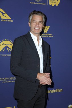 Los Angeles - 24 Ekim: Timothy Olyphant 7 yıllık Avustralyalı Film Ödülleri Los Angeles, Ca her şeyden stüdyolarında üzerinde 24 Ekim 2018'de