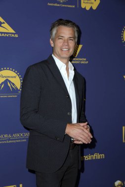 Los Angeles - 24 Ekim: Timothy Olyphant 7 yıllık Avustralyalı Film Ödülleri Los Angeles, Ca her şeyden stüdyolarında üzerinde 24 Ekim 2018'de