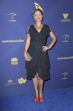 Los Angeles - 24 Ekim: Zoe Bell 7 yıllık Avustralyalı Film Ödülleri Los Angeles, Ca her şeyden stüdyolarında üzerinde 24 Ekim 2018