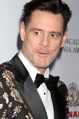 Los Angeles - 26 Ekim: Jim Carrey, 2018 Britanya Akademi Britannia Beverly Hilton otelinde 26 Ekim 2018 Beverly Hills, Ca Ödülleri