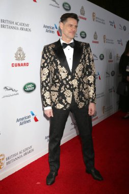 Los Angeles - 26 Ekim: Jim Carrey, 2018 Britanya Akademi Britannia Beverly Hilton otelinde 26 Ekim 2018 Beverly Hills, Ca Ödülleri