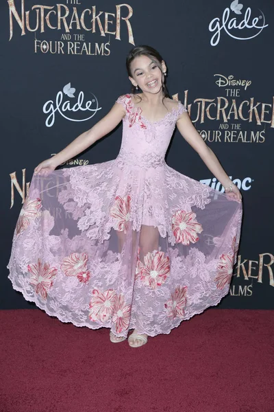 Los Angeles Oct Ariana Greenblatt Nutcracker Four Realms Premiere Dolby — Stock Photo, Image