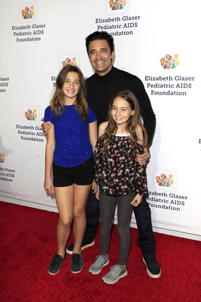 Los Angeles Ottobre Gilles Marini Family Festival Time Heroes Presso — Foto Stock