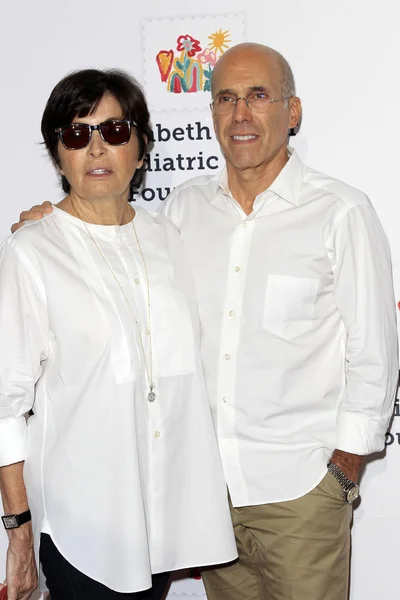 Los Angeles Říjen Jeffrey Katzenberg Marilyn Katzenberg Rodinného Festivalu Čas — Stock fotografie