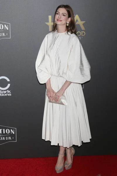 Los Angeles Lis Anne Hathaway Hollywood Film Awards 2018 Beverly — Zdjęcie stockowe
