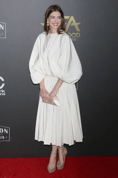 Los Ángeles Nov Anne Hathaway Los Hollywood Film Awards 2018 — Foto de Stock