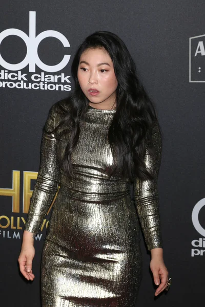 Los Angeles Nov Awkwafina Hollywood Film Awards 2018 Beverly Hilton – stockfoto