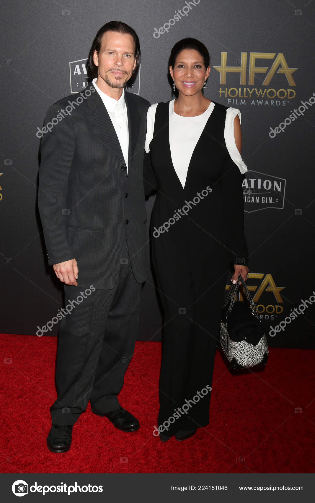 Los Angeles Nov Sean Mcnabb Christine Devine Hollywood Film Awards Stock Editorial Photo C Jean Nelson