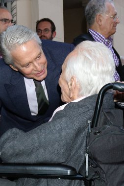 Los Angeles - Kasım 6: Michael Douglas, Kirk Douglas Hollywood Walk of Fame 6 Kasım 2018 tarihinde Los Angeles, Ca üzerinde Michael Douglas Star töreninde
