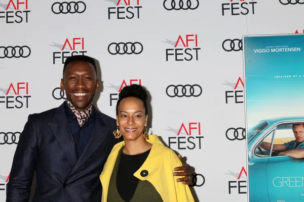 Los Angeles Nov Mahershala Ali Amatus Sami Karim Beim Afi — Stockfoto