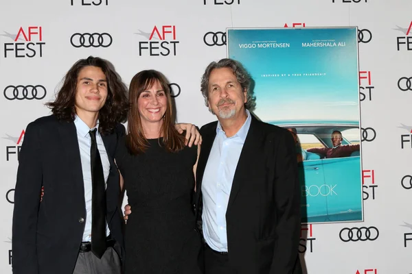 Лос Анджелес Nov Son Melinda Farrelly Peter Farrelly Afi Fest — стоковое фото