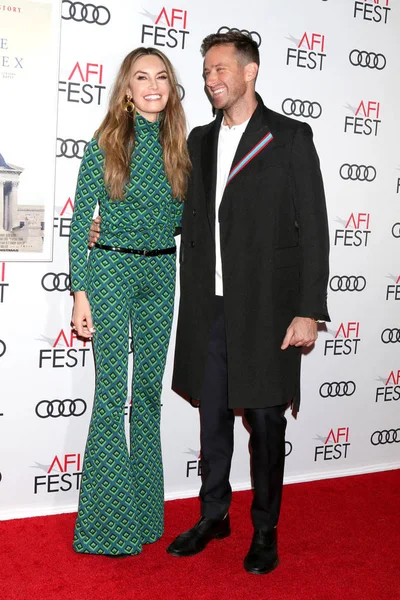 Los Angeles Nov Elizabeth Chambers Armie Hammer Afi Fest 2018 — Stock Photo, Image