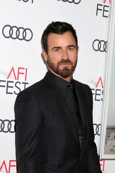 Los Angeles Nov Justin Theroux Afi Fest 2018 Opening Gala — Stock Photo, Image