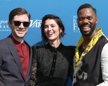 Los Angeles - Kasım 11: Topher Grace, Mary Elizabeth Winstead, Colman Domingo adlı Resort Pelican Hill Newport Coast, Ca üzerinde 11 Kasım 2018 izlemek ve Newport Beach Film Festival Güz onur için 10 aktörler
