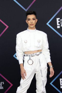 Los Angeles - Kasım 11: James Charles adlı 11 Kasım 2018 Barker askıda Santa Monica, Ca, People's Choice Ödülleri 2018