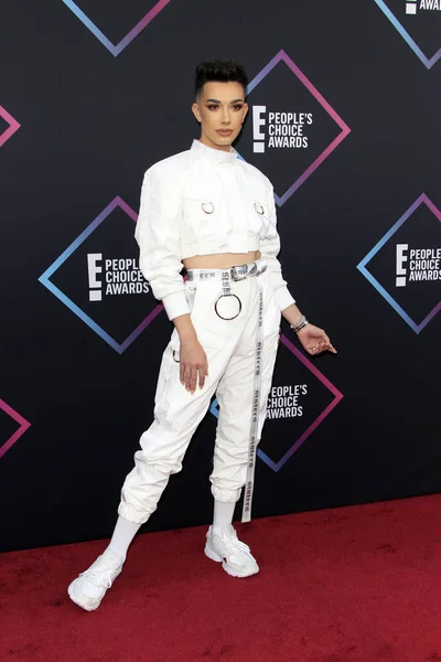 Los Angeles Nov James Charles People Choice Awards 2018 Barker — Fotografia de Stock