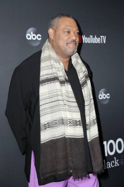 Los Angeles - Kasım 10: Laurence Fishburne Black-ish, Walt Disney Stüdyoları'nda 100 bölüm kutlamaları 10 Kasım 2018 Burbank, Ca