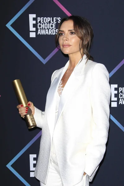 Los Angeles Nov Victoria Beckham People Choice Awards 2018 Barker — Fotografia de Stock