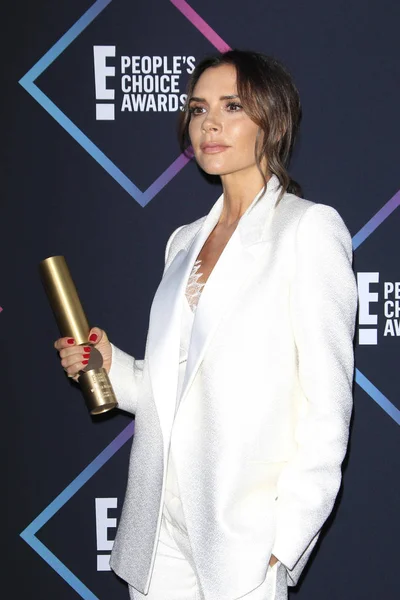 Los Angeles Nov Victoria Beckham People Choice Awards 2018 Barker — Stock Photo, Image