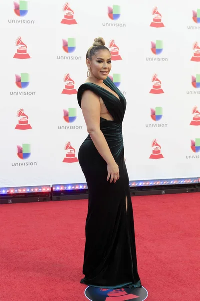 Λας Βέγκας Νοε Evelyn Sicairos Στο 19Ο Ετήσιο Latin Grammy — Φωτογραφία Αρχείου
