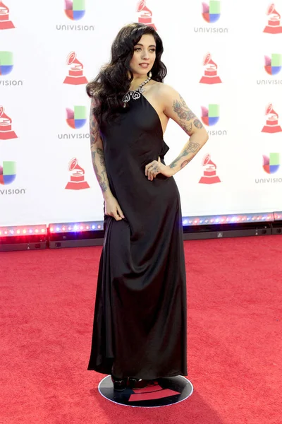 Las Vegas Nov Lun Laferte 19Esimo Latin Grammy Awards Arrivi — Foto Stock