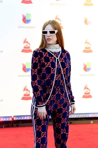 Las Vegas November Victoria Kuehne Éves Latin Grammy Díj Érkezők — Stock Fotó