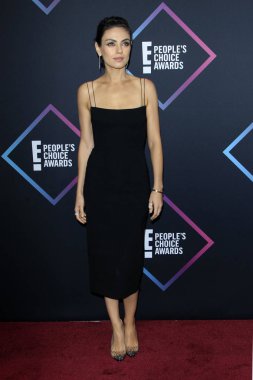 Los Angeles - Kasım 11: Mila Kunis, People's Choice Ödülleri 2018, 11 Kasım 2018 Barker askıda Santa Monica, Ca
