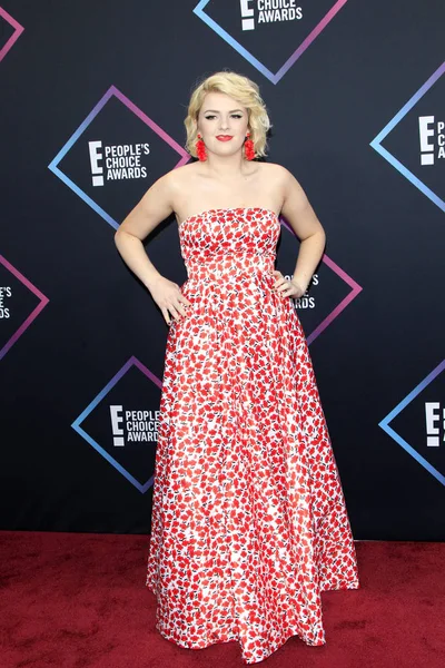 Los Angeles Nov Maddie Poppe People Choice Awards 2018 Barker — Stockfoto