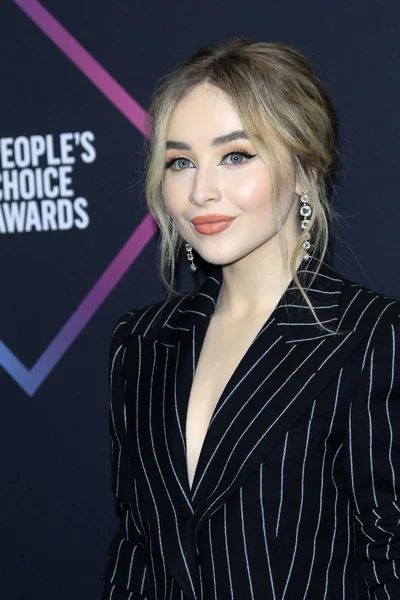 Los Angeles Nov Sabrina Carpenter Aux People Choice Awards 2018 — Photo
