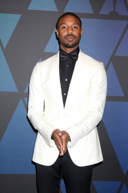 Los Angeles - Kasım 18: Michael B Jordan 10 yıllık valiler Ödülleri Los Angeles, Ca üzerinde 18 Kasım 2018 Ray Dolby Ballroom