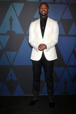 Los Angeles - Kasım 18: Michael B Jordan 10 yıllık valiler Ödülleri Los Angeles, Ca üzerinde 18 Kasım 2018 Ray Dolby Ballroom