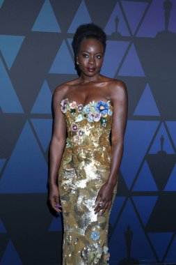 Los Angeles - Kasım 18: Danai Gurira 10 yıllık valiler Ödülleri Los Angeles, Ca üzerinde 18 Kasım 2018 Ray Dolby Ballroom