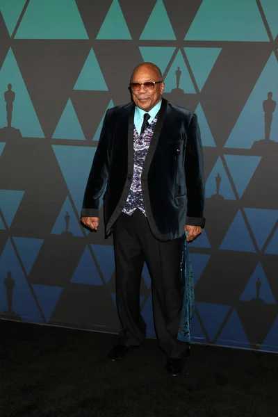 Los Ángeles Nov Quincy Jones Los Premios Anuales Gobernadores Ray —  Fotos de Stock