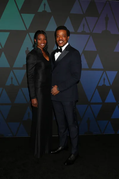 Los Angeles Nov Denise Hornsby Russell Hornsby 10Th Annual Governors — Stock Photo, Image