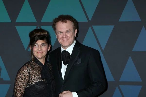 Los Angeles Nov Alison Dickey John Reilly Bei Den Governors — Stockfoto