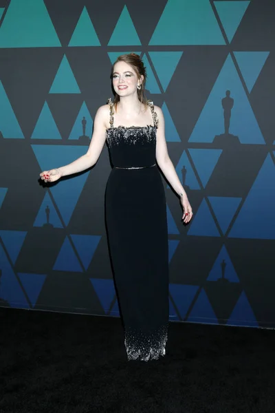 Los Angeles Nov Emma Stone Den Årliga Governors Awards Ray — Stockfoto